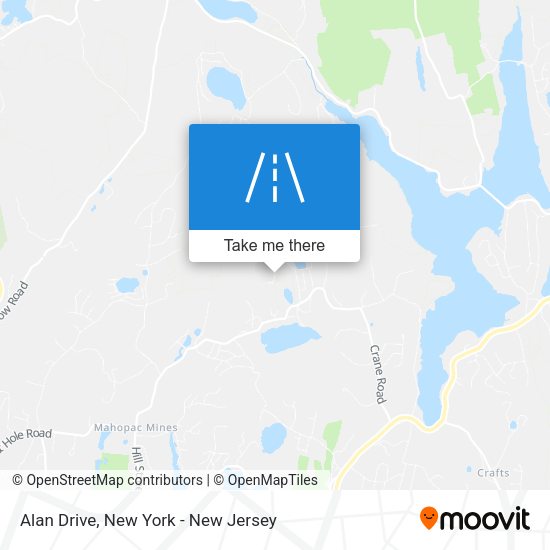 Alan Drive map