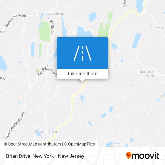 Brian Drive map