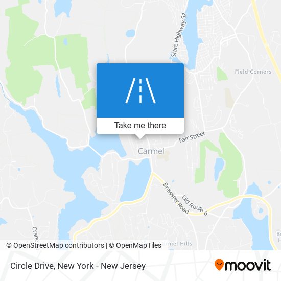 Circle Drive map