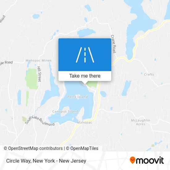 Circle Way map