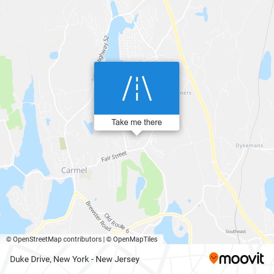 Duke Drive map