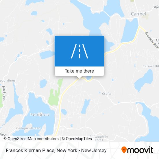 Mapa de Frances Kiernan Place