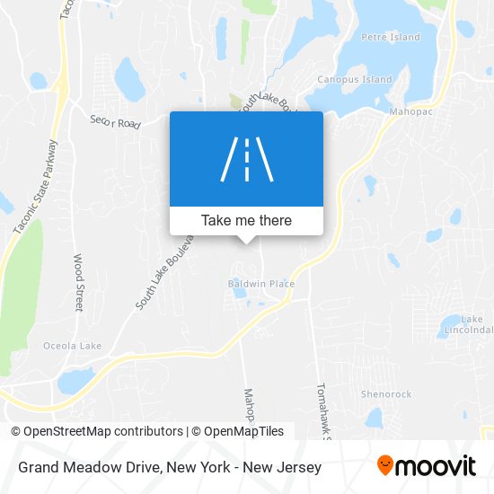 Grand Meadow Drive map