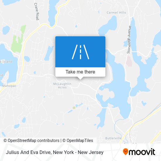 Mapa de Julius And Eva Drive