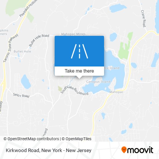 Mapa de Kirkwood Road