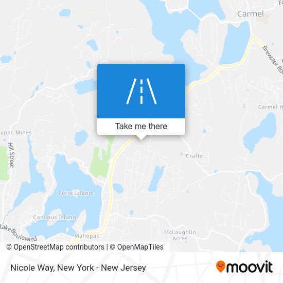 Nicole Way map