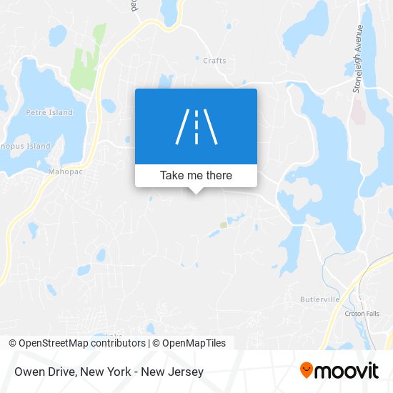 Owen Drive map