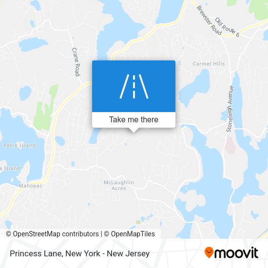Mapa de Princess Lane