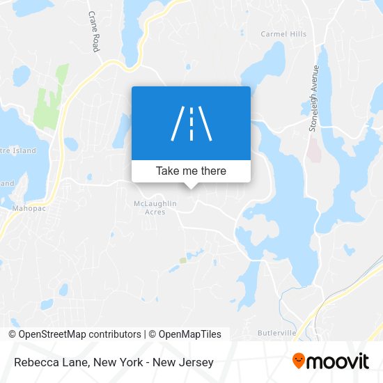 Mapa de Rebecca Lane