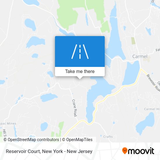 Mapa de Reservoir Court
