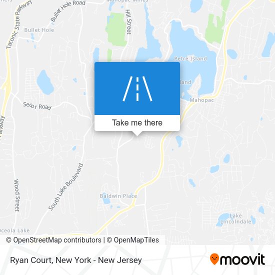 Ryan Court map