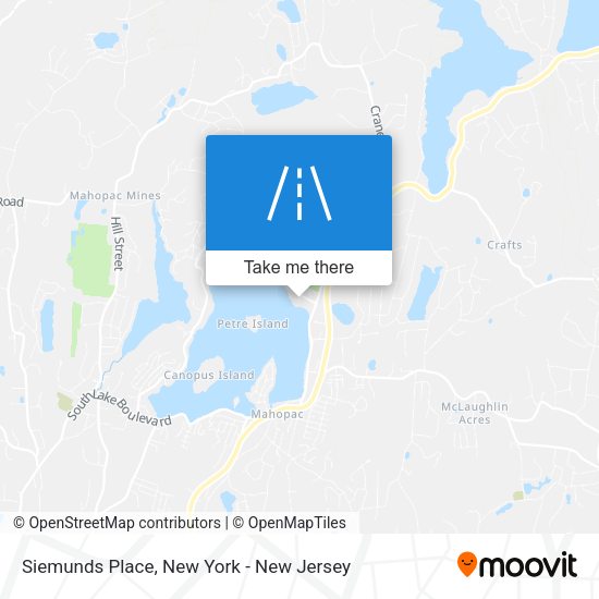 Mapa de Siemunds Place