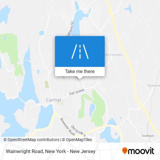 Mapa de Wainwright Road