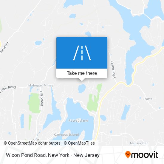 Wixon Pond Road map