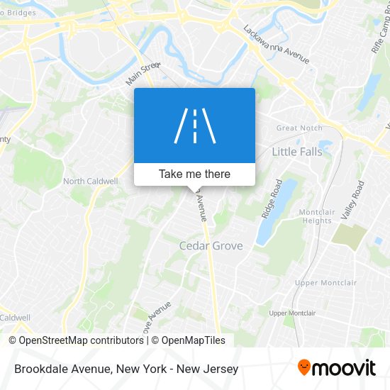 Mapa de Brookdale Avenue