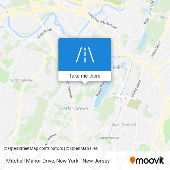 Mapa de Mitchell Manor Drive