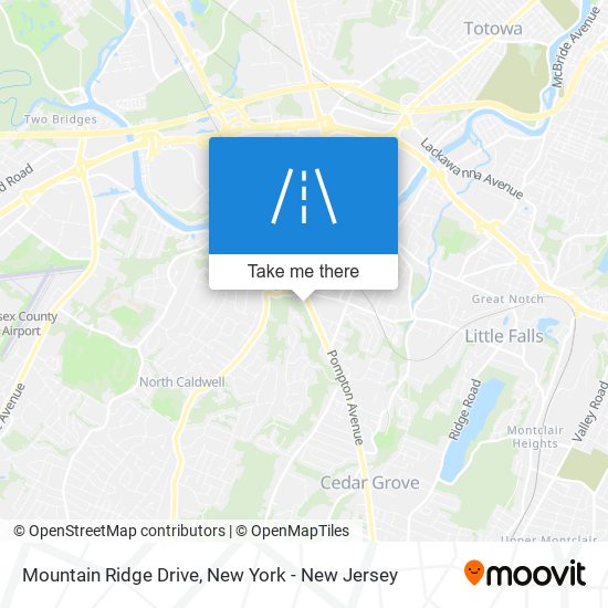 Mountain Ridge Drive map