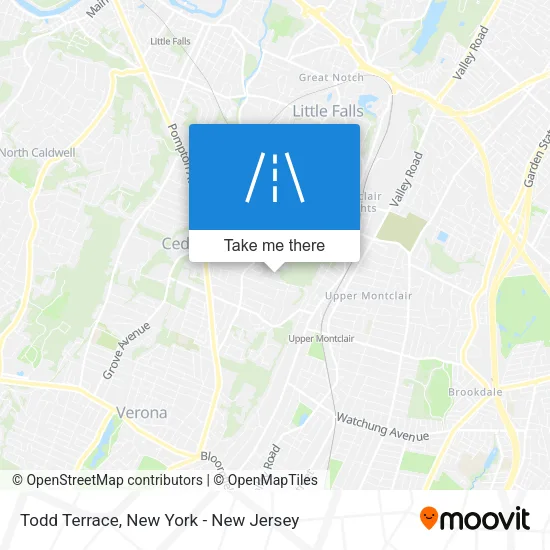 Todd Terrace map