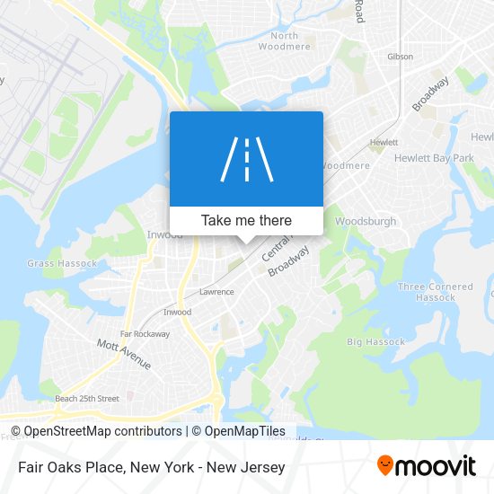 Mapa de Fair Oaks Place