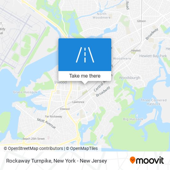 Mapa de Rockaway Turnpike