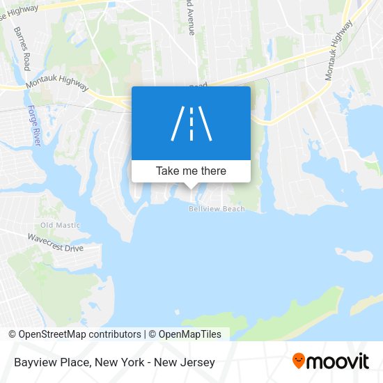 Mapa de Bayview Place