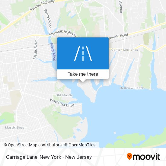 Mapa de Carriage Lane