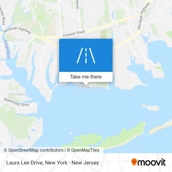 Laura Lee Drive map