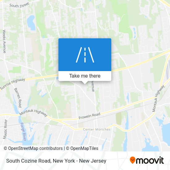 Mapa de South Cozine Road
