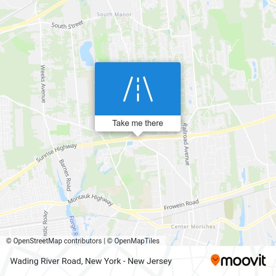 Mapa de Wading River Road