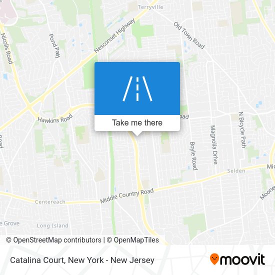 Mapa de Catalina Court