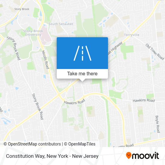 Mapa de Constitution Way