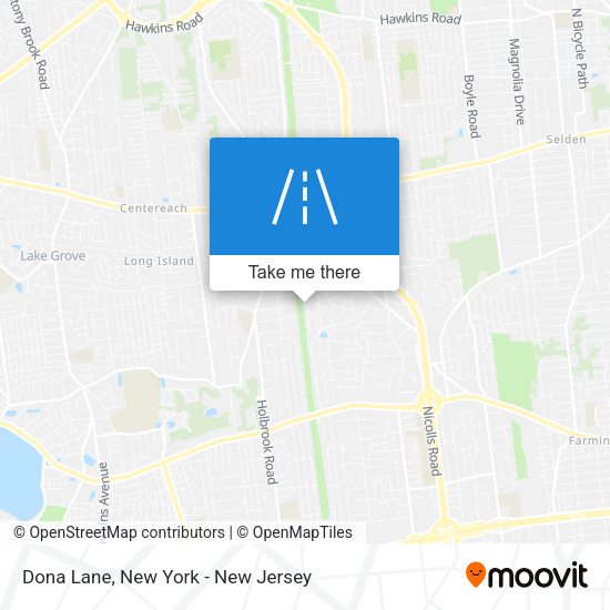 Mapa de Dona Lane