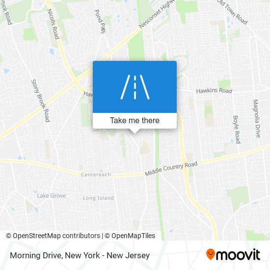 Morning Drive map