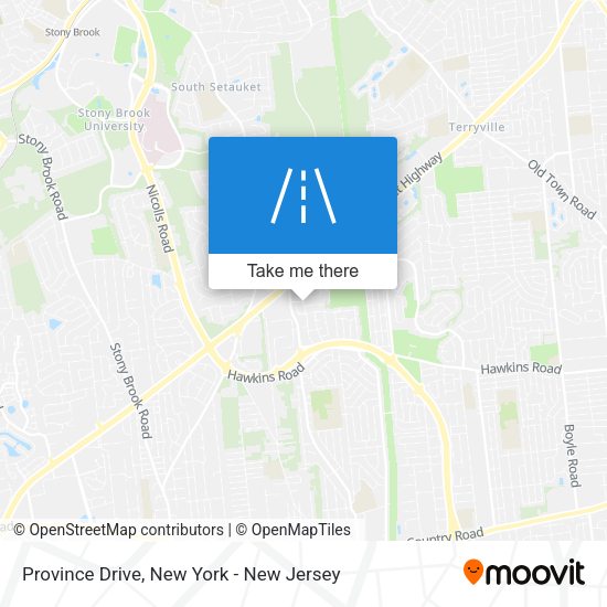 Mapa de Province Drive