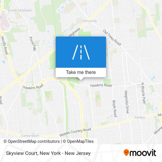 Mapa de Skyview Court