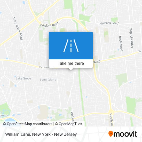 Mapa de William Lane