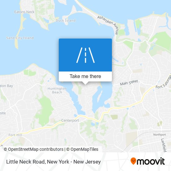 Little Neck Road map