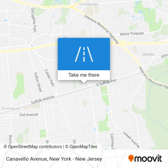 Mapa de Canavello Avenue