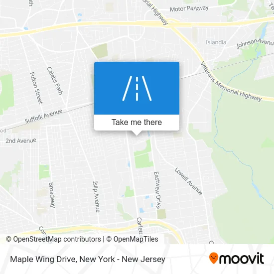 Maple Wing Drive map