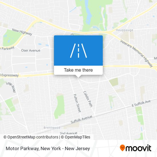 Motor Parkway map