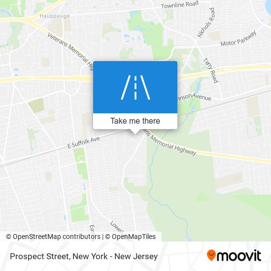 Prospect Street map