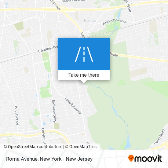 Roma Avenue map