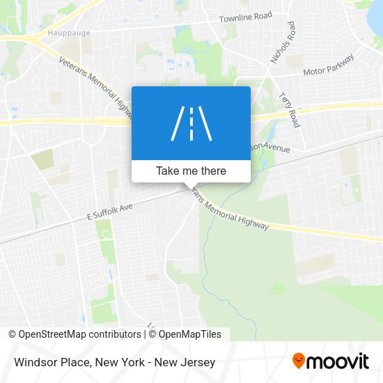 Mapa de Windsor Place