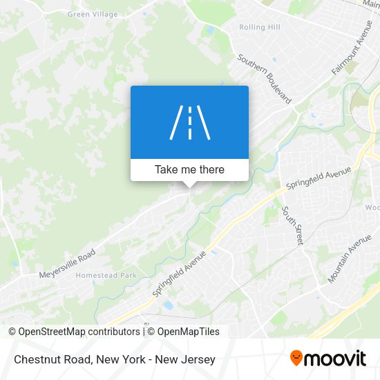 Mapa de Chestnut Road
