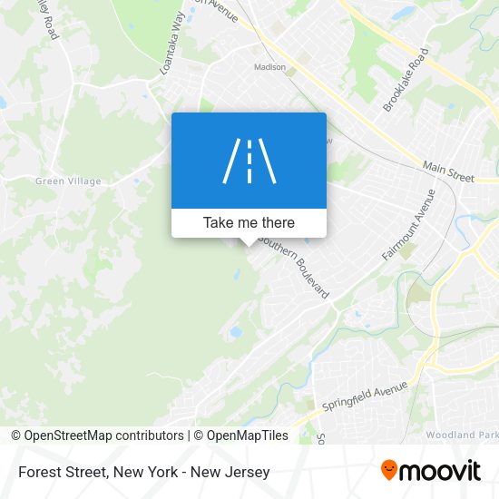 Mapa de Forest Street