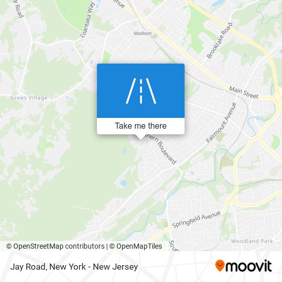 Jay Road map