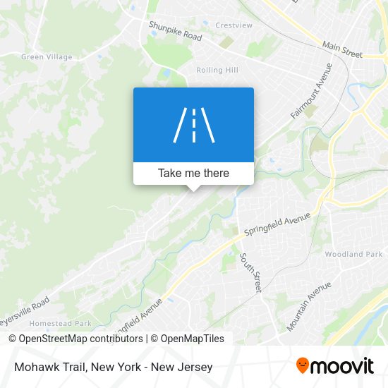 Mohawk Trail map