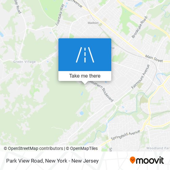 Park View Road map