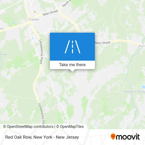 Red Oak Row map