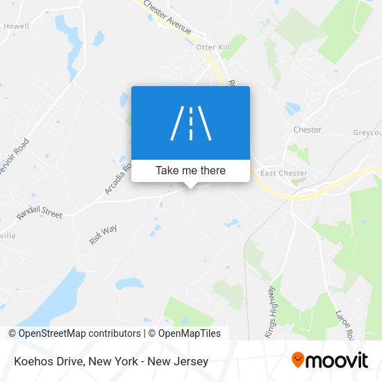 Mapa de Koehos Drive